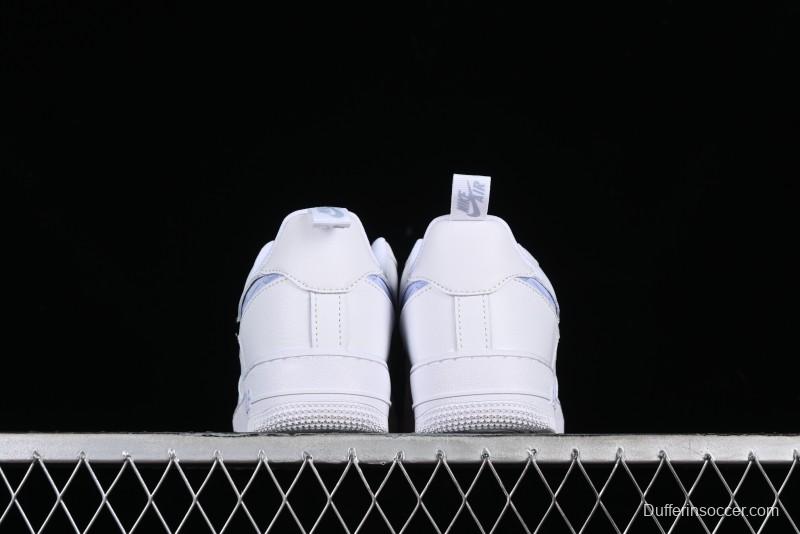 Nike Air Force 1 '07 Low Hazy Purple Casual Sneakers with Full-Length Air Solo Cushion - FB8971-800