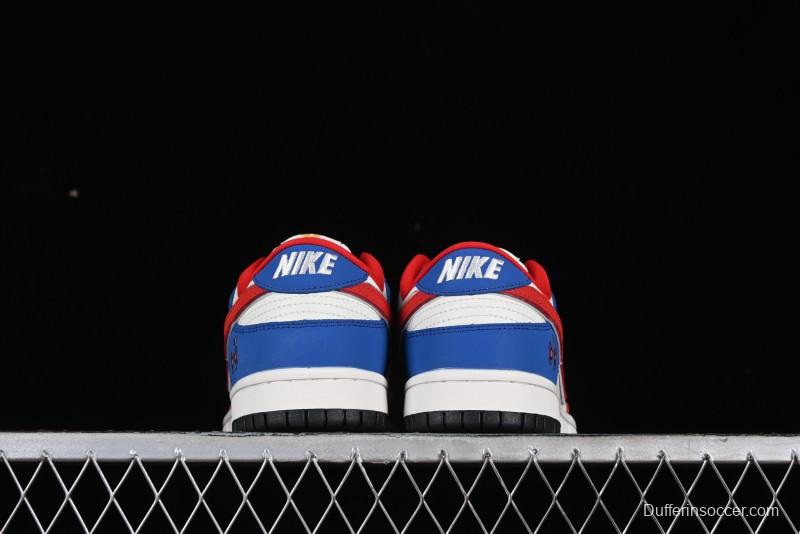 Nike SB Dunk Low Paris Olympics Limited Edition - Phrygian Cap Inspired Olympic Customized Anniversary Low-Top Casual Skate Shoes - XB3802-354