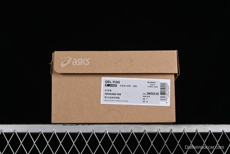 Asics Tiger GEL-1130 Low-Top Retro Running Shoes with GEL Cushioning and Outdoor Style - 1201A256-106