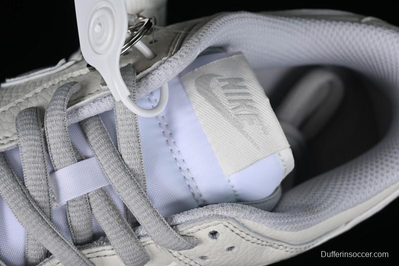 Nike SB Dunk Low UN Collaboration - Light Grey Swoosh Anniversary High-End Custom Low-Top Casual Skate Shoes - SF1588-135