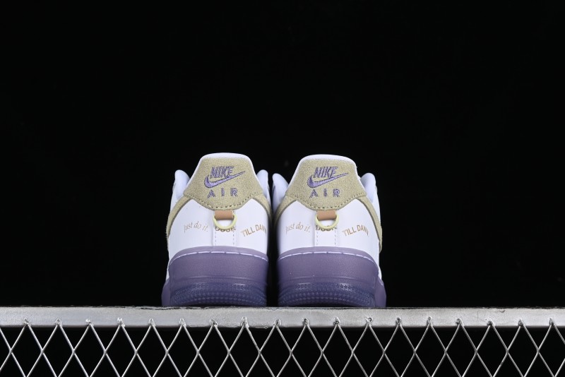 Nike Air Force 1 '07 Low Casual Sneakers with Full-Length Air Cushion - HF5719-139
