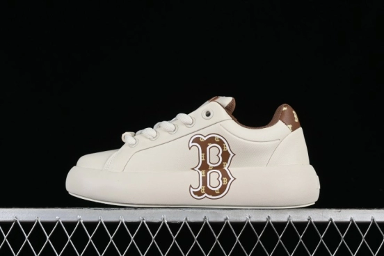 MLB Chunky Classic Base Heel Monogram Lightweight Platform Sneakers - 3ASXCBH4N43BGS