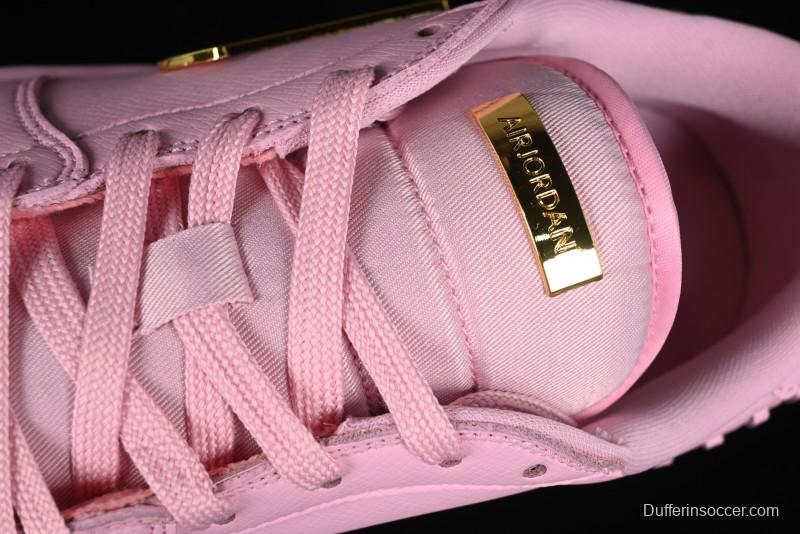 Nike Air Jordan 1 Low "Method of Make" Casual Sneakers with Woven Detailing - FN5032-600