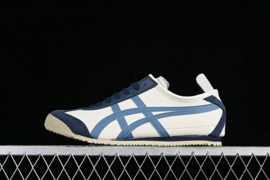 Onitsuka Tiger Mexico 66 Low-Top Leather Casual Running Shoes - 1183A201-118
