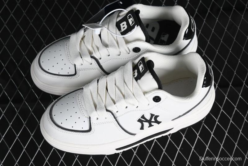 New York Yankees Chunky Runner Basic Lace-Up Lightweight Casual Sneakers - 3ASXCBS4N50WHS