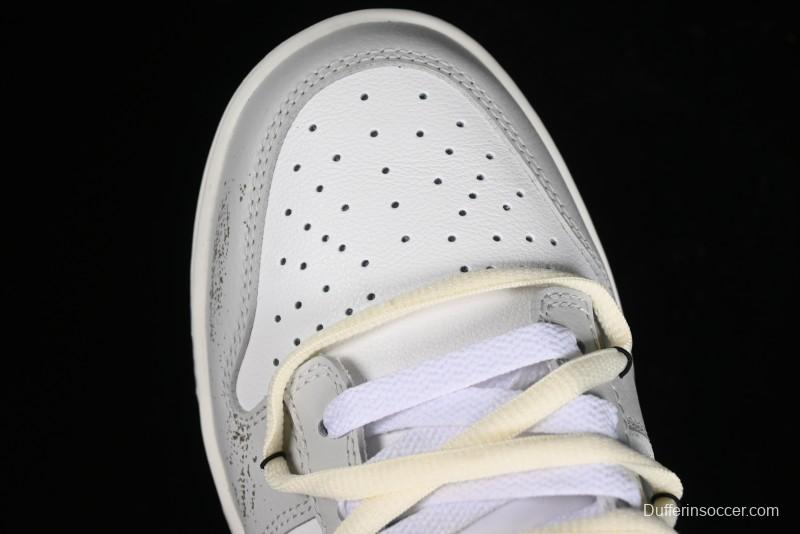 Nike Dunk Low SE Bubble Jellyfish Grey Island SB Strap Low-Top Casual Skate Shoes - FJ4188-100