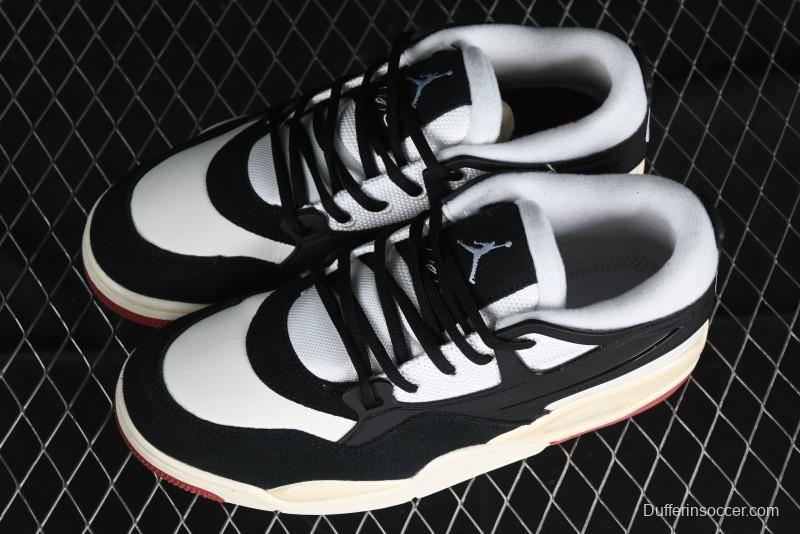 Nike Air Jordan 4 Remastered Sneakers in Black, Light Bone and Dark Grey - FQ7939-100