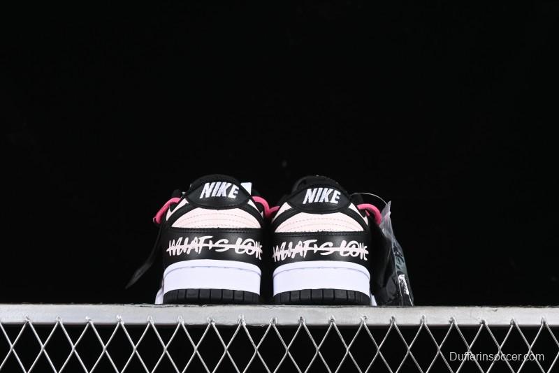 Nike Dunk Low SB Raspberry Mousse Pink Strap Casual Skate Shoes - CW1590-100