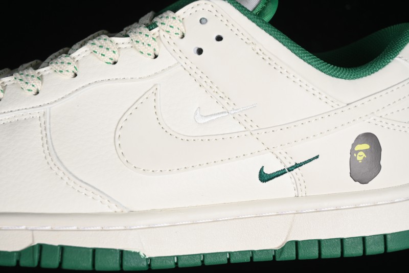 Nike SB Dunk Low BAPE Collaboration Anniversary Edition Customized Sneakers - XD6188-026