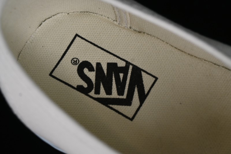 Vans Authentic White Blue Canvas Skate Shoes - VN0009PVEAK