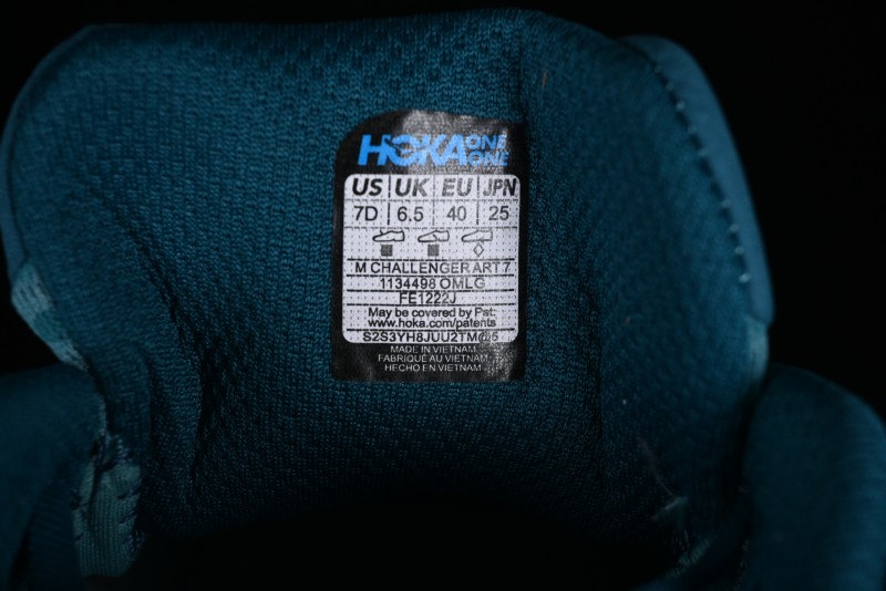Hoka One One Challenger ATR 7 Low Trail Running Shoes with Enhanced Cushioning and Breathable Mesh - 1134498 OMLG