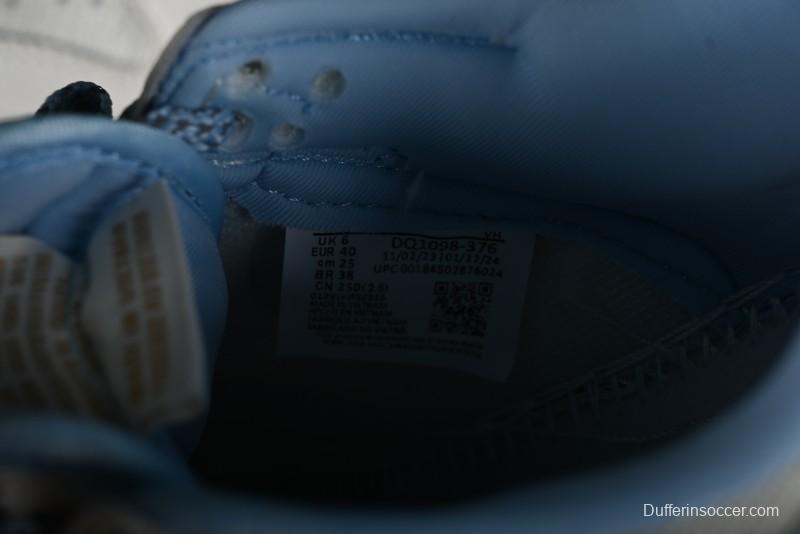 Nike SB Dunk Low Gucci Collaboration - Beige & Light Blue Crochet Fabric Anniversary High-End Custom Low-Top Casual Skate Shoes - DQ1098-376