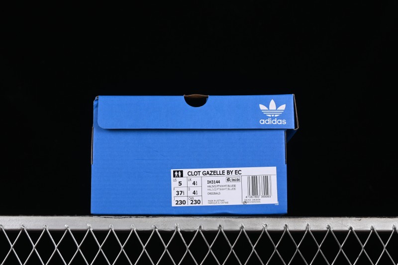Adidas CLOT x Ad Originals Gazelle IH3144 Retro Casual Anti-Slip Low-Top Sneakers - IH3144