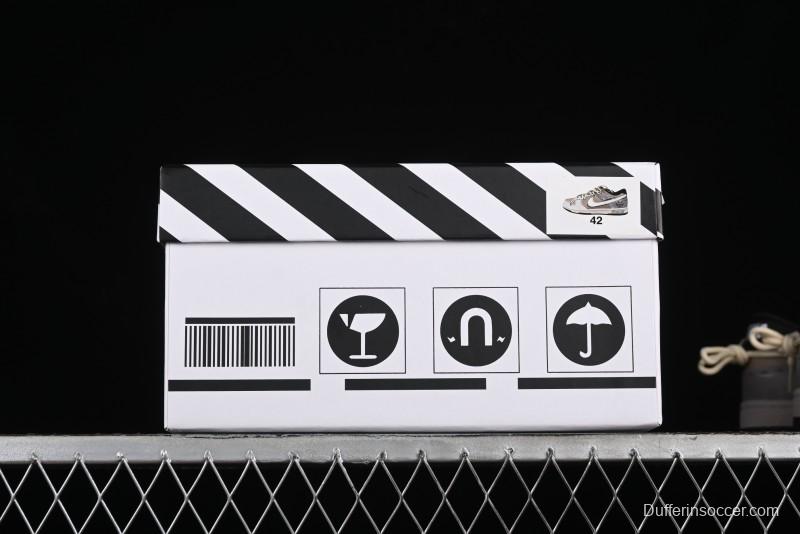 Nike Dunk Low "Joker" Speed Space Breaker White Grey SB Strap Casual Skate Shoes - DD1391-100