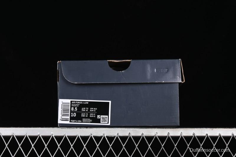 Nike Air Force 1 '07 Low Casual Sneakers with Full-Length Air Cushion - FQ8714-004