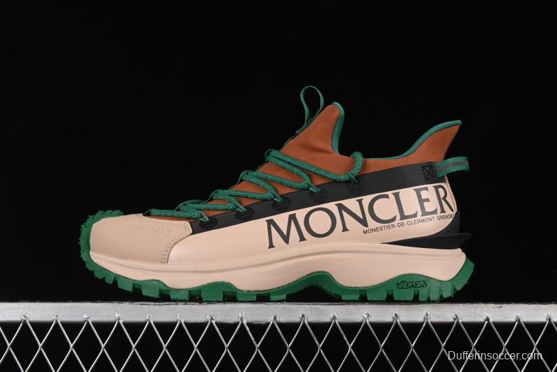 Moncler Trailgrip GTX Hiking Shoes with Cordura Nylon Gore-Tex Waterproof and Vibram Outsole - M00240M3457