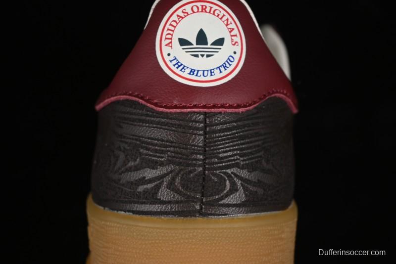 Adidas Originals Gazelle Indoor Retro Casual Slip-Resistant Wear-Resistant Low-Top Sneakers - JP5671