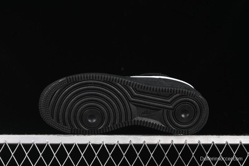 Nike Air Force 1 '07 Low White Black Starry Full Diamond Lace-Up Low-Top Casual Sneakers - ZH0316-032