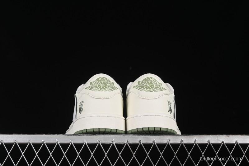 Nike Travis Scott x Fragment Design x Air Jordan 1 Low OG SP AJ1 Low Top Casual Sneakers - DM7866-020