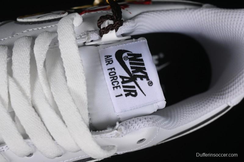 Nike Air Force 1'07 Low "Wu Kong" Casual Sneakers Inspired by Black Myth: Wukong Theme - DV0788-301