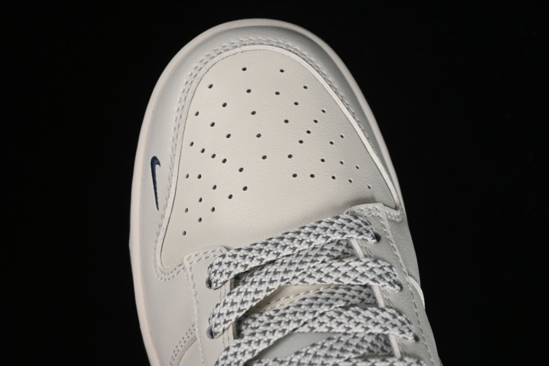 Nike SB Dunk Low Supreme Collaboration - Classic Beige Blue Anniversary High-End Custom Low-Top Casual Skate Shoes - XX8888-003