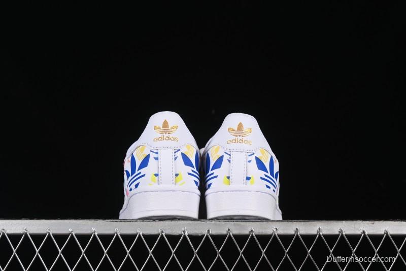 Adidas Superstar H00183 Casual Sneakers with Shell Toe Design - H00183