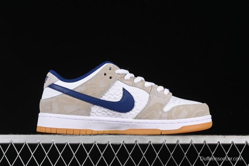Nike SB Dunk Low Rayssa Leal Pro Skate Shoes with Colorful Smiley Laces - FZ5251-001