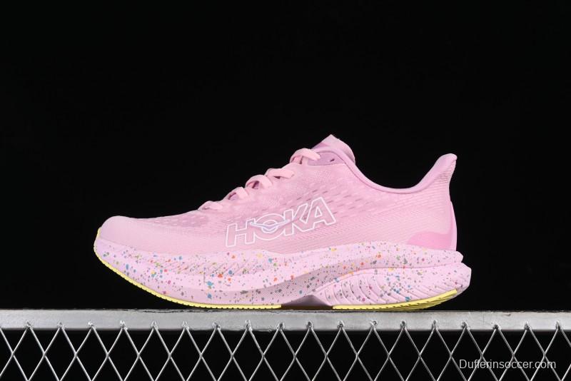 HOKA ONE ONE MACH 6 Flagship Racing Shoes with Carbon Plate Technology and Asymmetric Design - 1147810 PGH