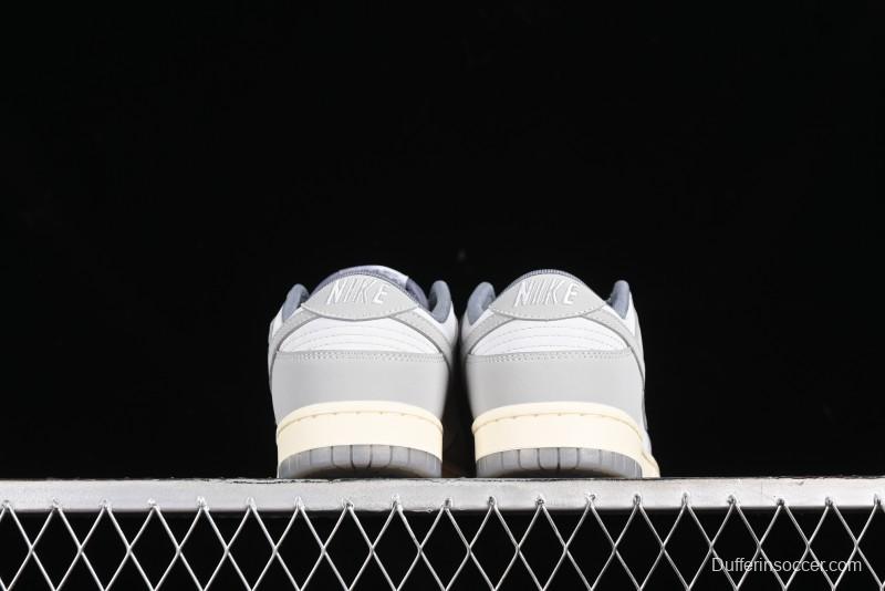 Nike Dunk Low Cool Grey SB Skateboarding Shoes with Washed Effect - FV1167-001