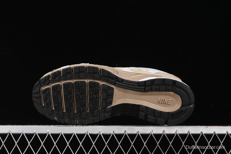 Nike P-6000 Premium Retro Casual Sneakers with Layered Design - FQ8243-025