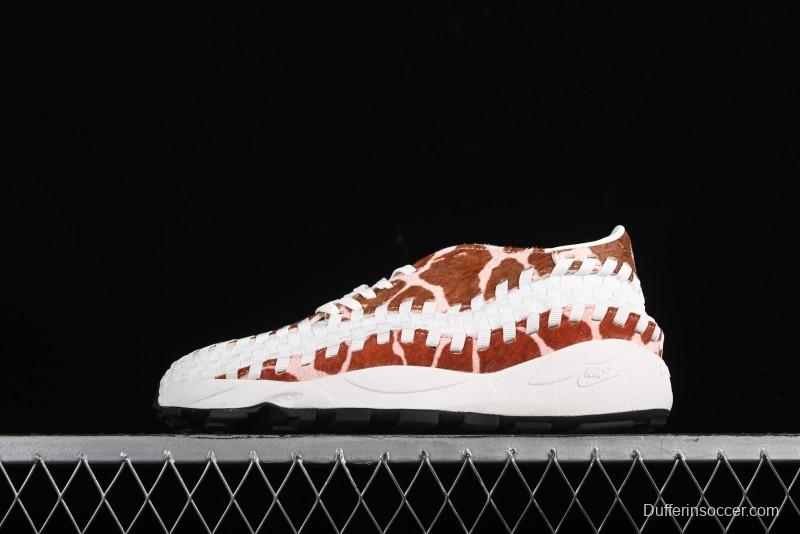 Nike Footscape Woven Asymmetrical Knit Low-Top Lifestyle Sneakers with Nike Air Cushion - FB1959-100