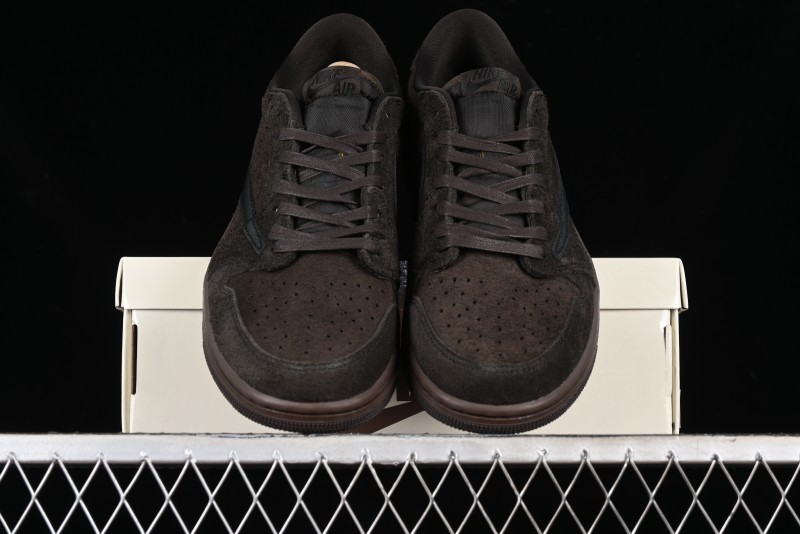 Nike Travis Scott x Air Jordan 1 Low OG Retro Sneakers - DM7866-202
