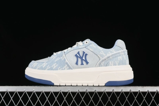 New York Yankees MLB Bigball Chunky Embo Monogram Platform Sandals - 3ASXCDC4N50SBS