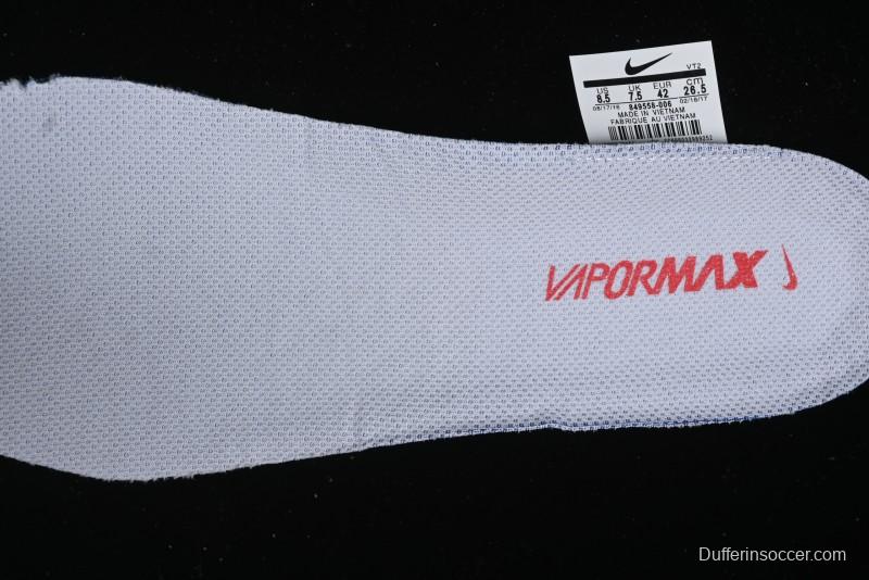 Nike Vapormax Flyknit Breathable Casual Running Shoes with Full-Length Air Cushion - 849558-006