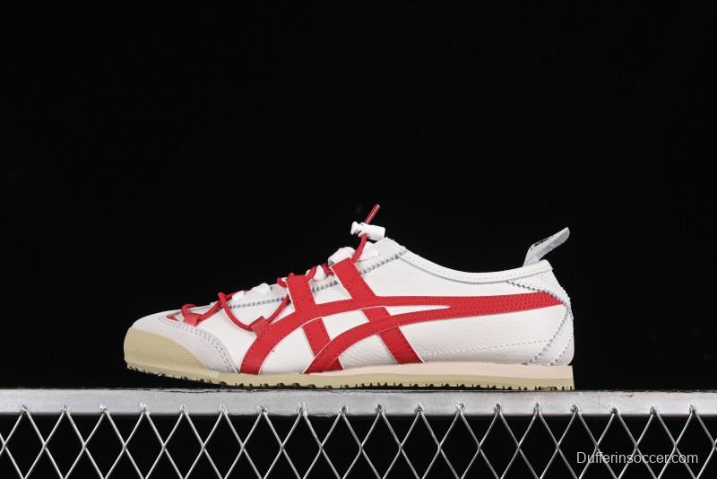 Onitsuka Tiger Mexico 66 Low-Top Leather Running Sneakers - 1183C216-100