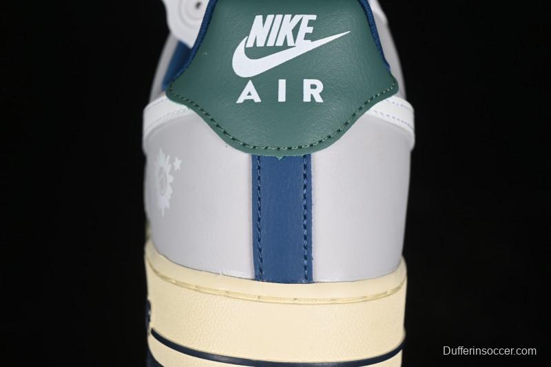 Nike Air Force 1 '07 Low Casual Sneakers with Full-Length Air Cushion - HM3721-111