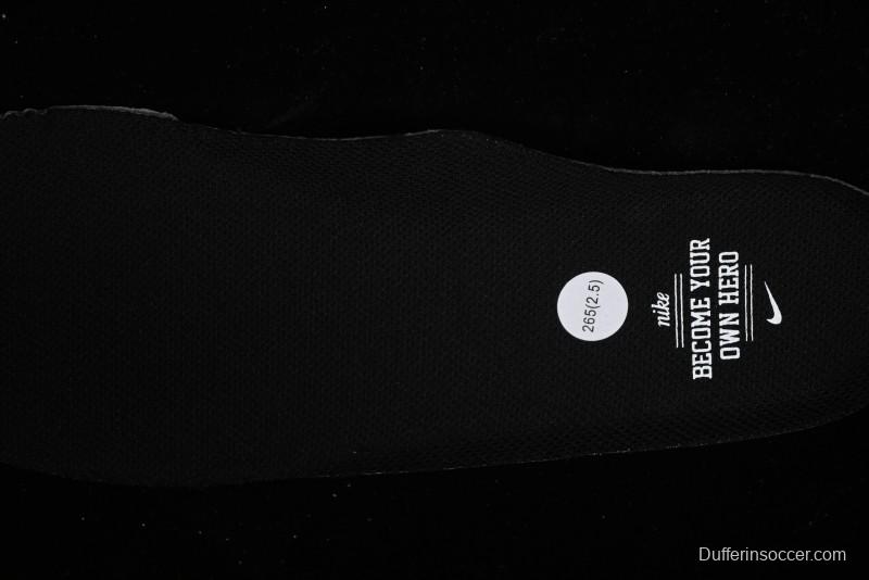 Nike Air Force 1 '07 Low Patent Leather All Black Casual Sneakers - AH6827-001