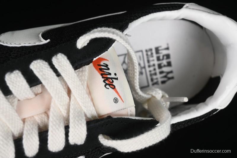 Nike Stussy Roshe Run LD-1000 Comfortable Versatile Non-Slip Durable Waffle Low-Top Casual Running Shoes - HM0950-001