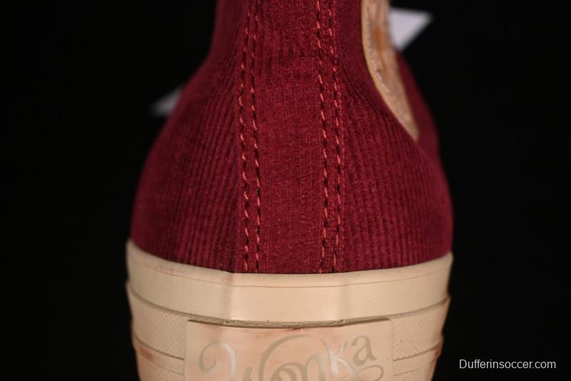 Converse Wonka x Converse Chuck Taylor All Star High Top Vintage Corduroy Shoes - A08153C