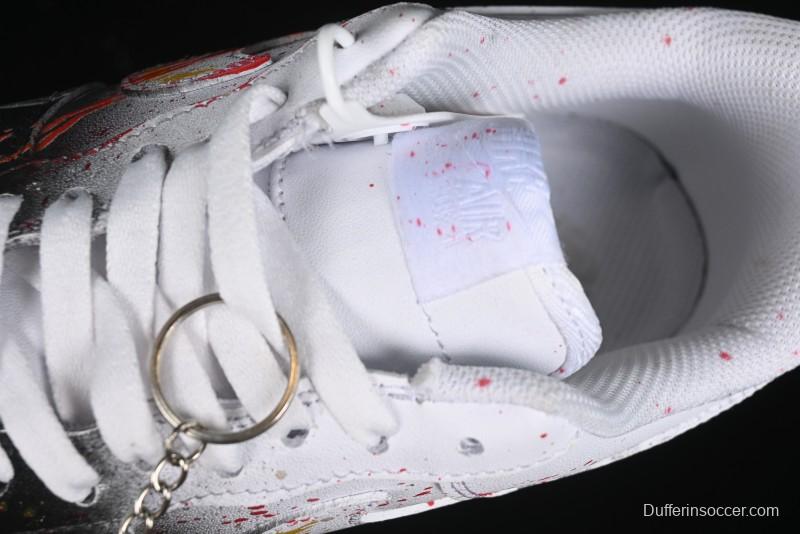 Nike Air Force 1 '07 Low Black Myth Wukong Custom Spray-Painted Gift Box Low-Top Casual Sneakers - ZH0316-045