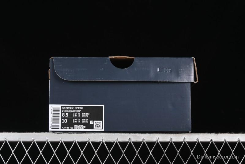 Nike Air Force 1 Low Casual Sneakers with Full-Length Air Cushion - HJ9128-100