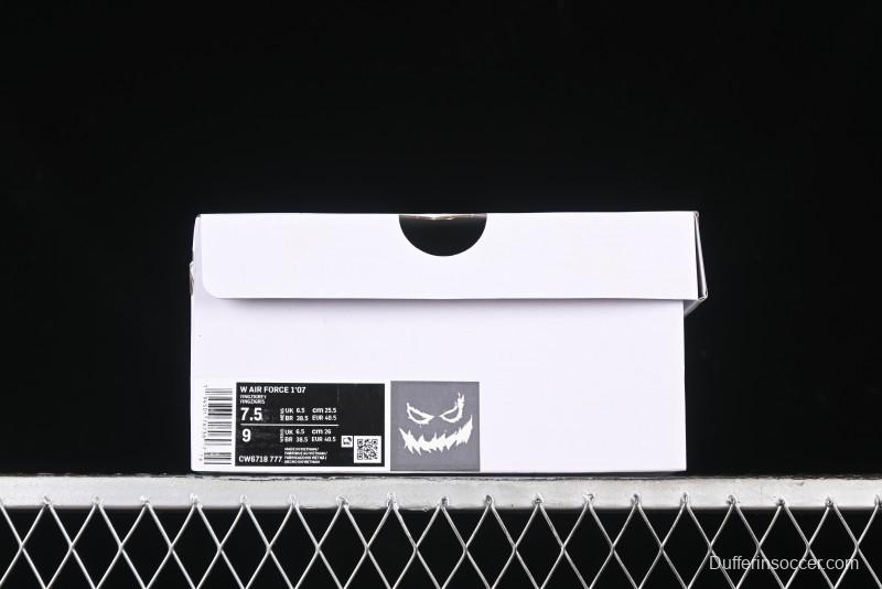 Nike Air Force 1 '07 Low "Venom Ⅱ" Marvel Series Casual Sneakers - CW6718-777