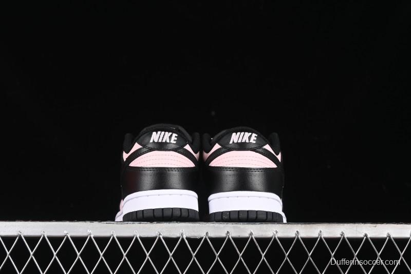Nike SB Dunk Low Casual Skate Shoes in Black Pink - CW1590-100