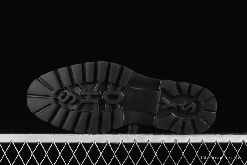 ECCO Block Derby Round Toe Genuine Leather Brogue Dress Shoes - 63667201002