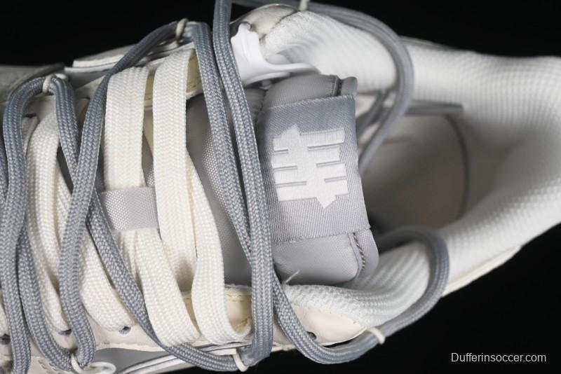 Nike Air Force 1 '07 Low UN Collaboration - Beige Silver Trim Lace-Up Casual Sneakers - SJ1198-500