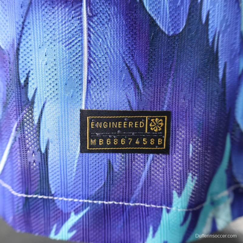 Player Version 2025 Japan NA ZHA Navy Blue with Dragon Jersey