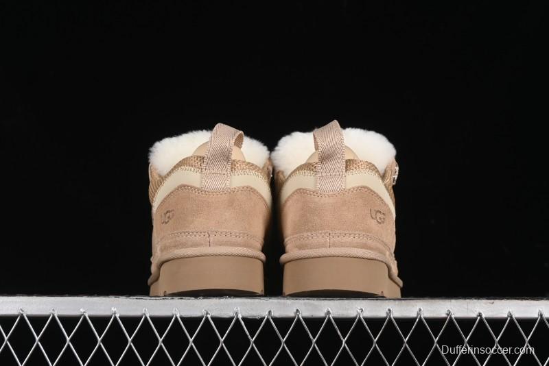 UGG Classic Ultra Mini Melange Low-Top Casual Shoes with Dual-Color Flat Laces - 1144032