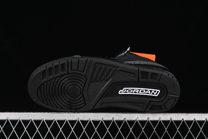 Nike Air Jordan 3 Retro Basketball Shoes in Midnight Black - CT8532-001