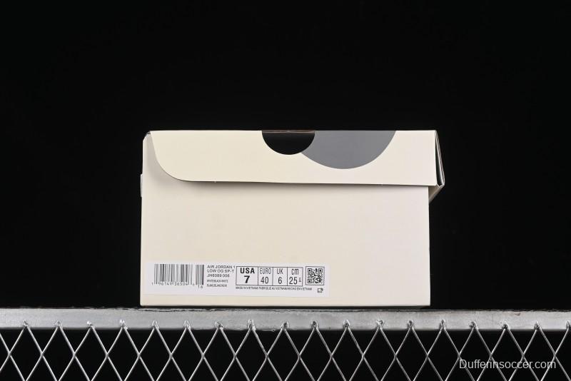 Nike Travis Scott x Fragment Design x Air Jordan 1 Low OG SP AJ1 Sneakers - JH6089-006