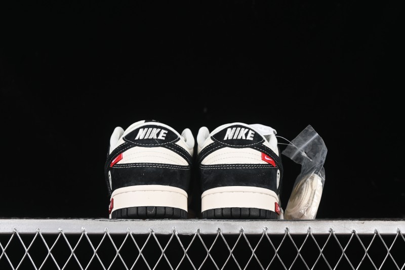 Nike SB Dunk Low Supreme x Bape Collaboration Anniversary Edition Custom Low-Top Casual Sneakers - SJ1089-018